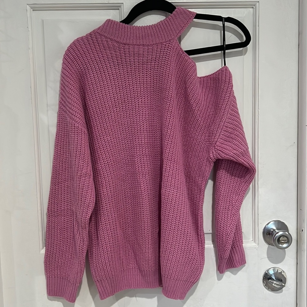 Forever 21 Pink Knit Sweater